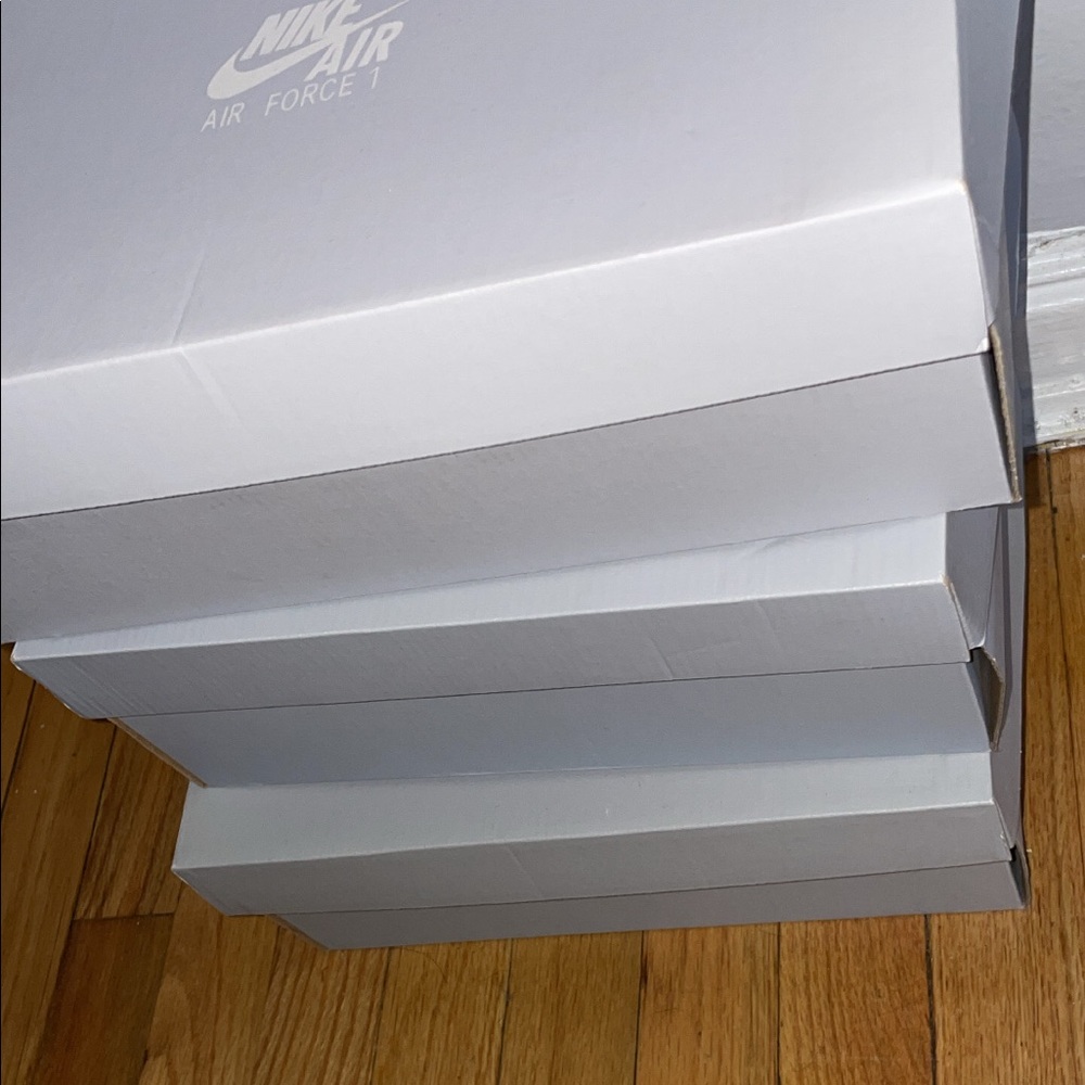 3 PAIRS OF AIR FORCE 1s
